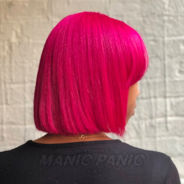 Hot Hot Pink Amplified Hair Colour Dye Manic Panic UK
