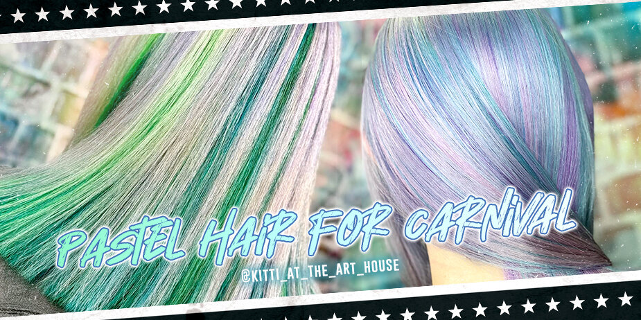 Couleurs pastel pour le Carnaval et la Saint-Valentin