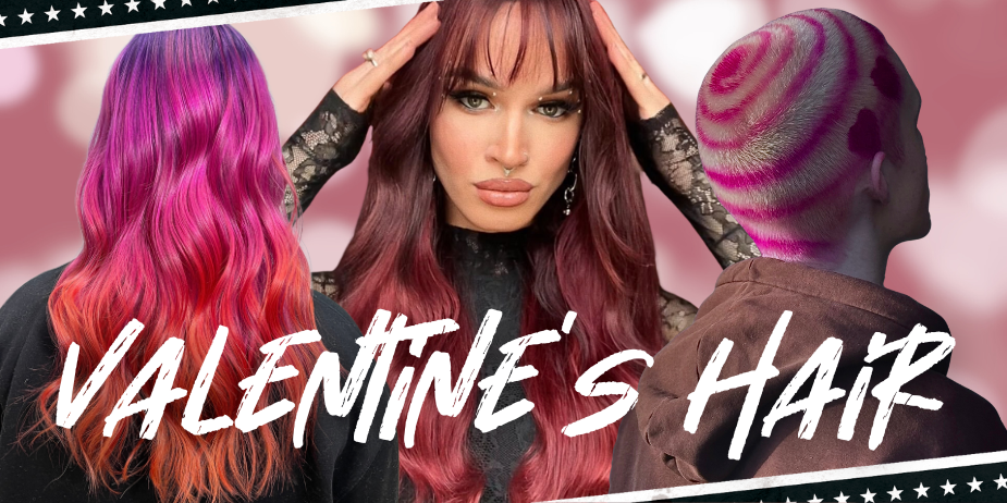 Frisuren im Valentinstags-Stil