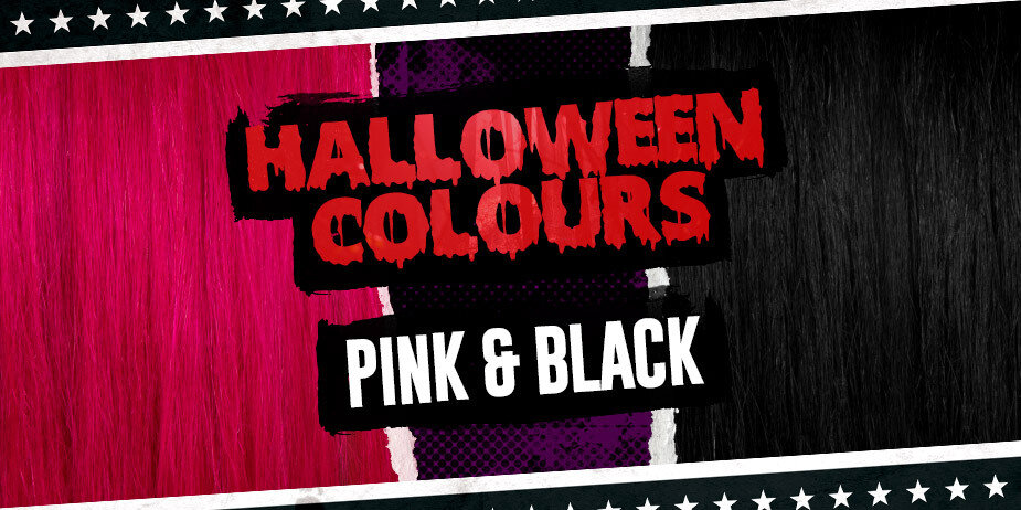 Votre Costume d'Halloween En Fonction De Votre Couleur De Cheveux : Nuances Roses et Noires