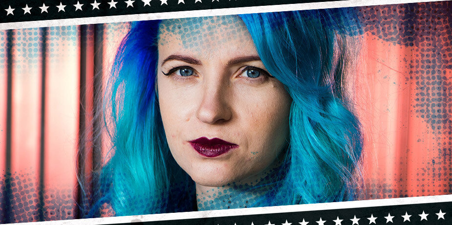 Choisissez votre teinte : teinture capillaire bleue Manic Panic