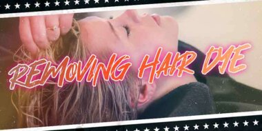 Removing Hair Dye