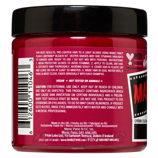 Tintura Capelli High Voltage Classic Cleo Rose | Manic Panic IT