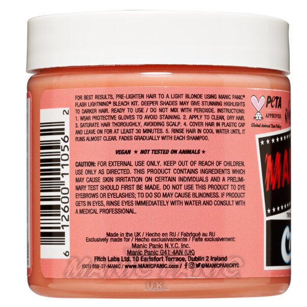 Dreamsicle Creamtones Hair Colour Dye | Manic Panic UK