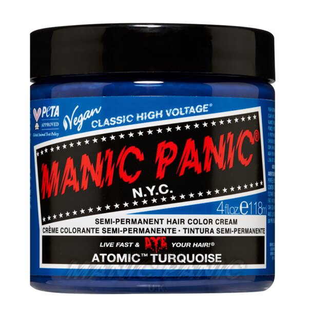 Coloration Capillaire Atomic Turquoise High Voltage Classic