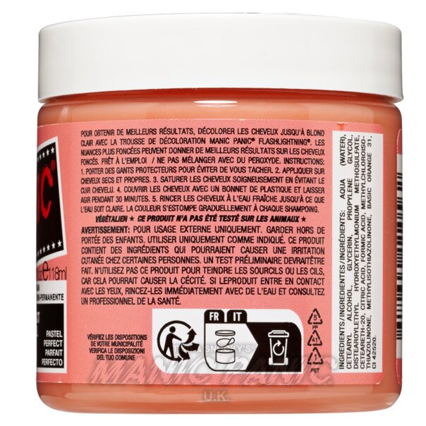 Dreamsicle Creamtones Hair Colour Dye | Manic Panic UK