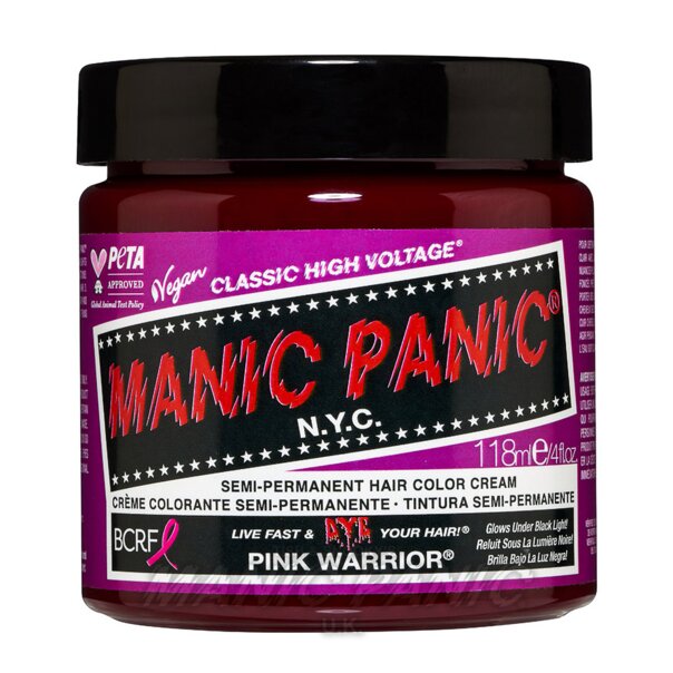 Pink Warrior High Voltage Classic Colour | Manic Panic UK