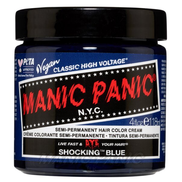Bad Boy Blue High Voltage Classic Hair Dye | Manic Panic UK
