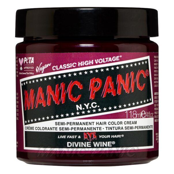 Divine Wine High Voltage Classic Colour | Manic Panic UK