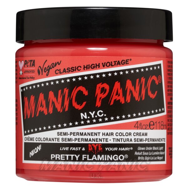 Pretty Flamingo High Voltage Classic Hair Dye | Manic Panic UK