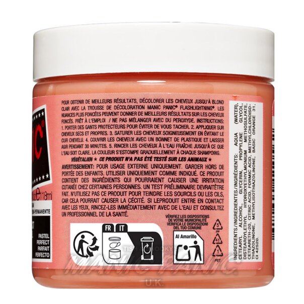 Dreamsicle Creamtones Hair Colour Dye | Manic Panic UK
