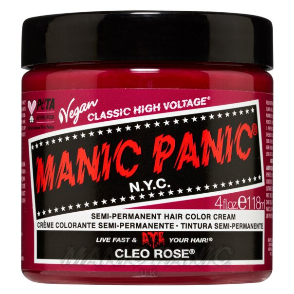 Coloration Capillaire Cleo Rose High Voltage Classic | Manic Panic