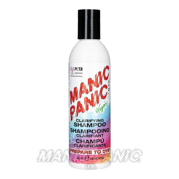 Préparez-vous à teindre le shampooing clarifiant | Manic Panic UK