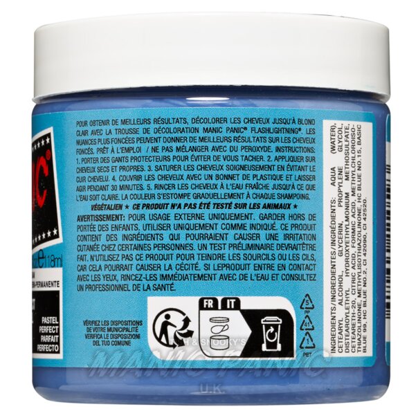 Blue Angel Creamtones Pastell Haarfarbe | Manic Panic DE