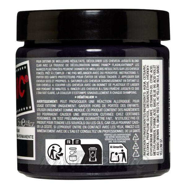 Color Clásico de Alto Voltaje Alien Grey | Manic Panic Alien Grey