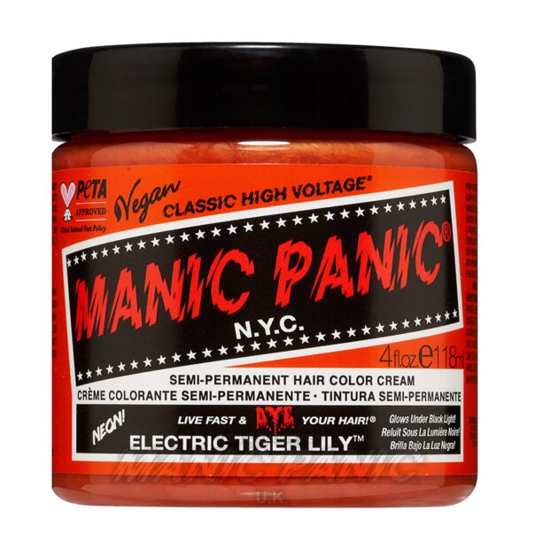 Coloration Capillaire Electric Tiger Lily High Voltage | Manic Panic