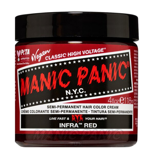 Infra Red High Voltage Classic Hair Dye | Manic Panic UK