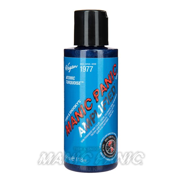 Tinte Capilar Amplified Atomic Turquoise - Turquesa | Manic Panic