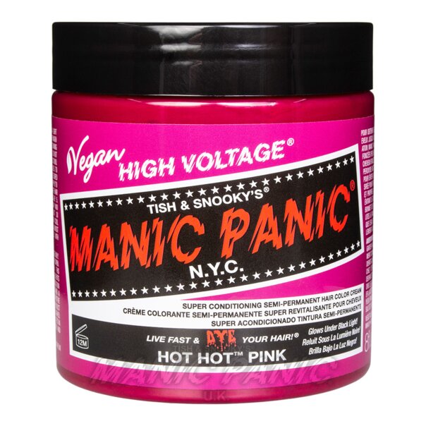 Hot Hot Pink High Voltage Classic Haarfarbe 237ml | Manic Panic UK
