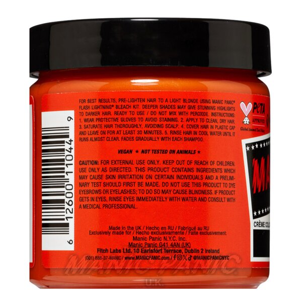 Coloration Capillaire Psychedelic Sunset High Voltage | Manic Panic