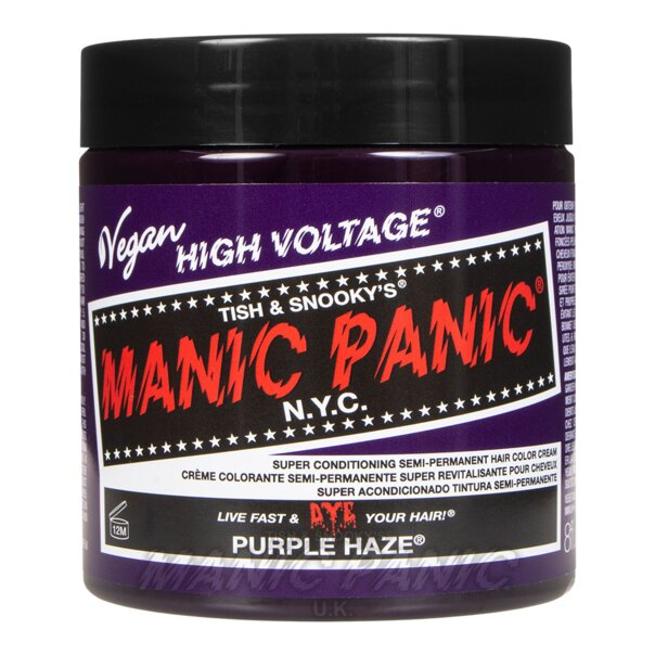 Purple Haze High Voltage Classic Haarfarbe 237ml | Manic Panic UK