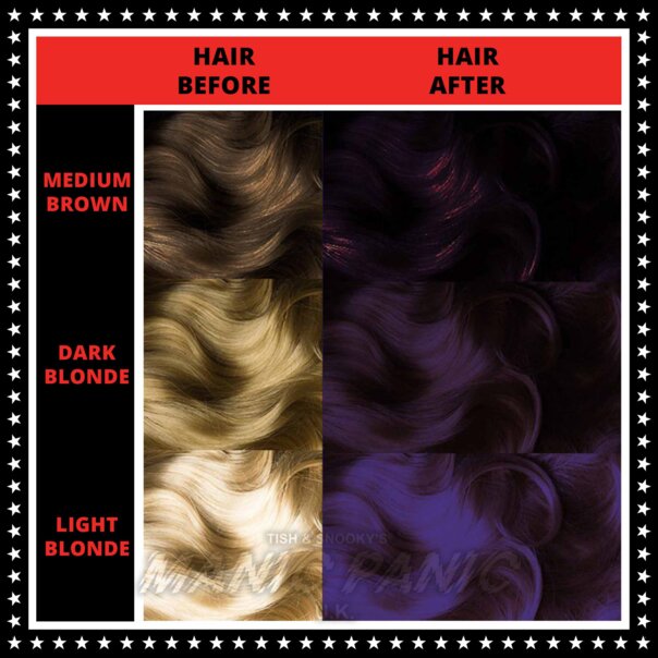 Purple Haze High Voltage Classic Hair Dye 237ml | Manic Panic UK