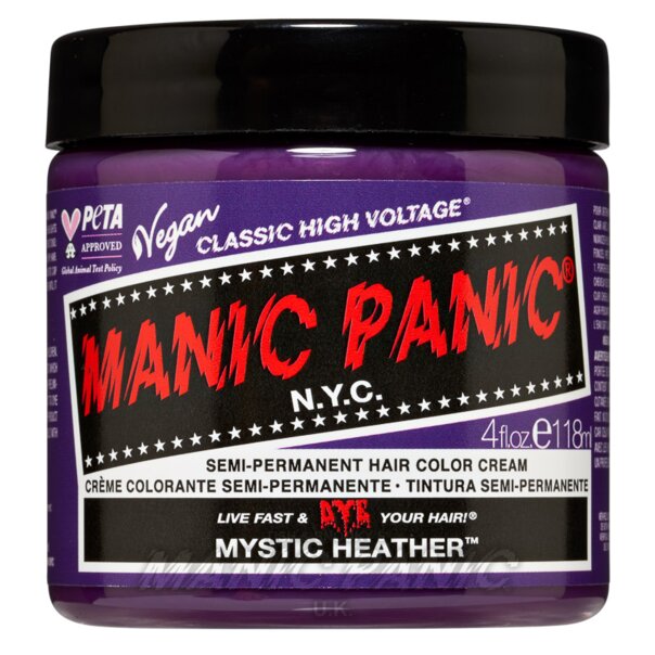 Coloration Capillaire Mystic Heather High Voltage | Manic Panic FR