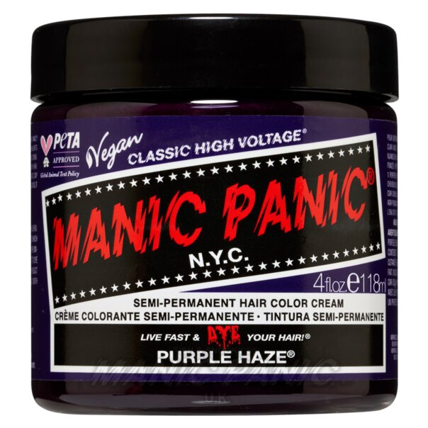 Coloration Capillaire Purple Haze High Voltage | Manic Panic FR