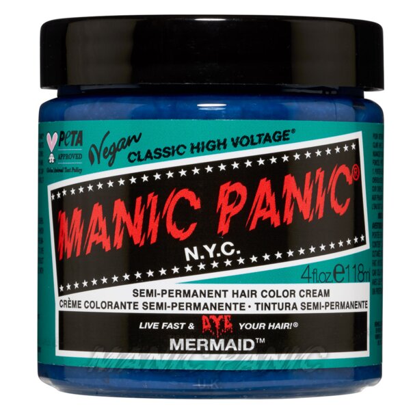 Tinte Capilar High Voltage Classic Mermaid - Turquesa | Manic Panic