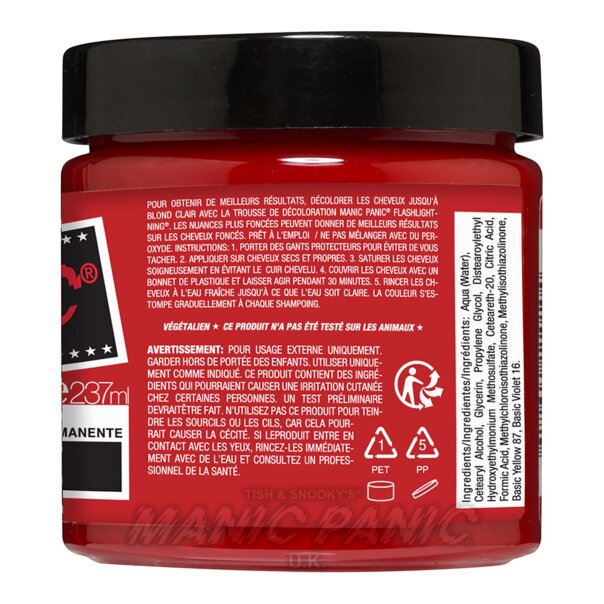 Wildfire High Voltage Classic Hair Dye | Manic Panic UK
