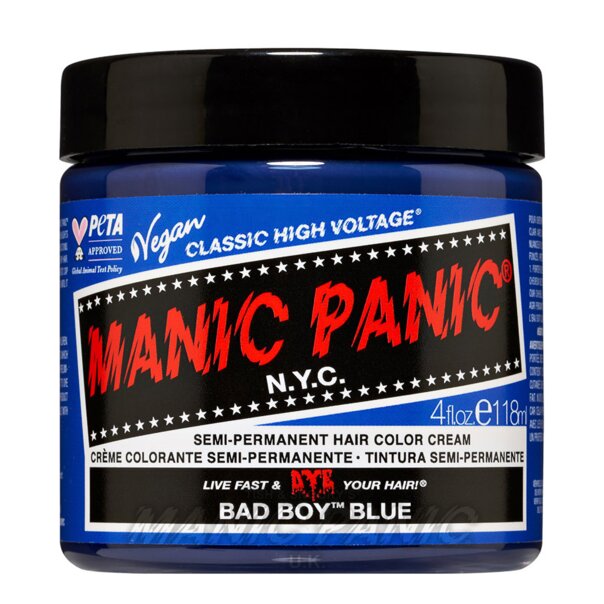 Coloration Capillaire Bad Boy Blue High Voltage Classic | Manic Panic