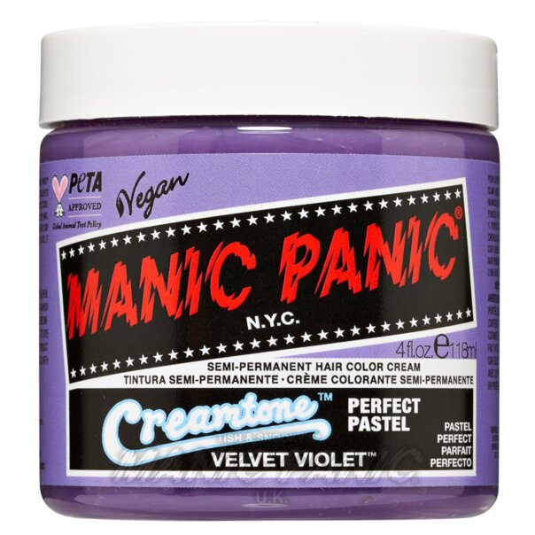 Coloration Capillaire Velvet Violet Creamtones | Manic Panic FR