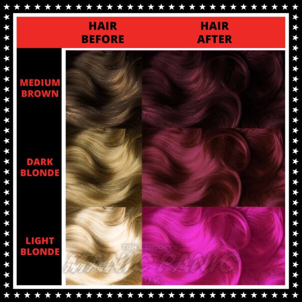 Pink Warrior High Voltage Classic Colour | Manic Panic UK