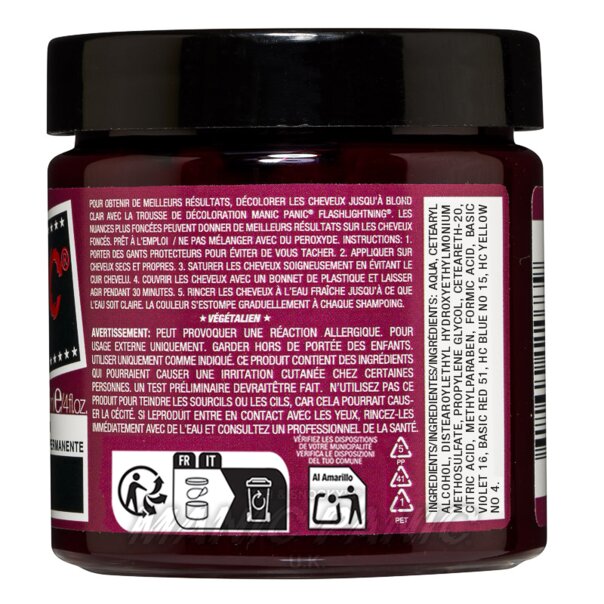 Divine Wine High Voltage Classic Colour | Manic Panic UK