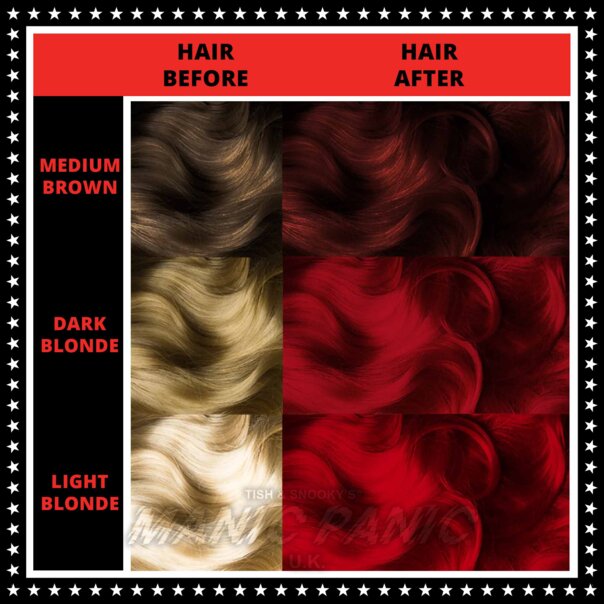 Pillarbox Red High Voltage Classic Haarfarbe | Manic Panic DE