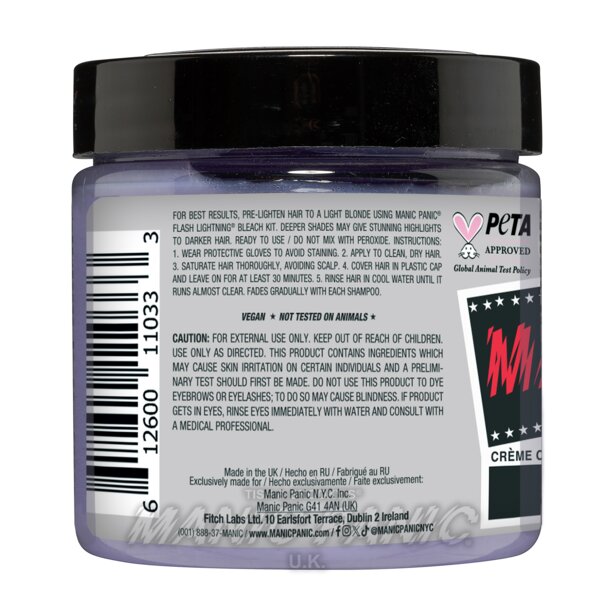 Tinte Capilar High Voltage Virgin Snow - Tóner Blanco | Manic Panic