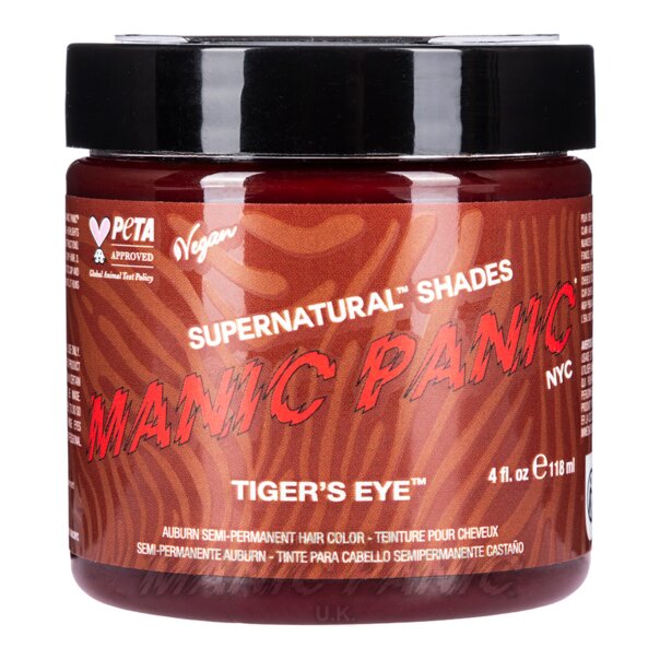 Manic Panic Tiger's Eye copper semi-permanent hair dye 118ml