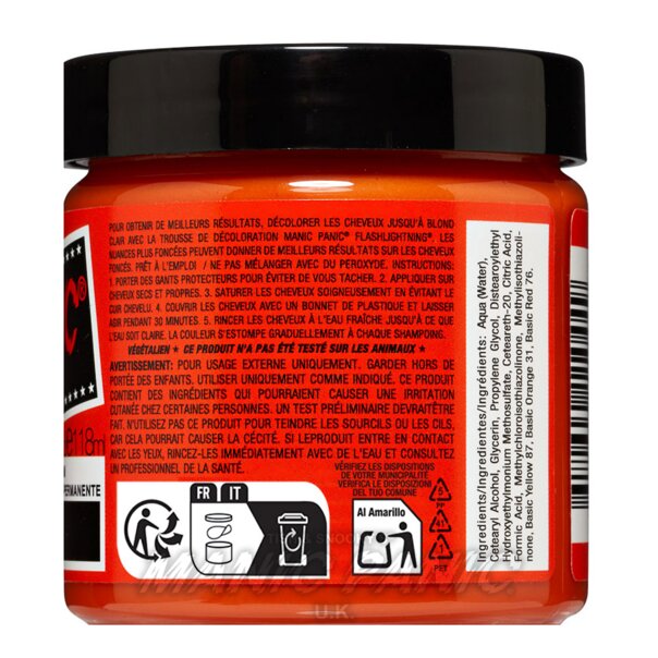 Coloration Capillaire Psychedelic Sunset High Voltage | Manic Panic