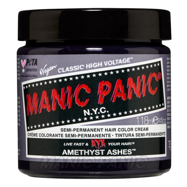 Amethyst Ashes High Voltage Classic Colour | Manic Panic UK