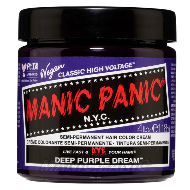 Coloration Capillaire Deep Purple Dream High Voltage  | Manic Panic