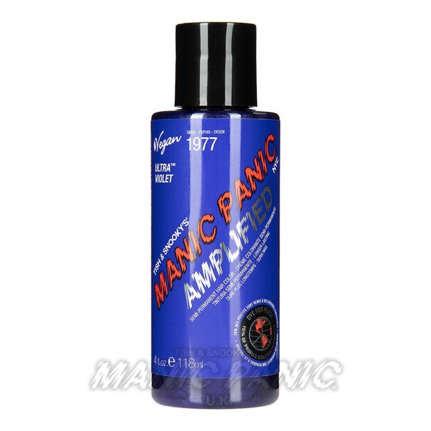 Tinte Capilar Amplified Ultra Violet - Azul | Manic Panic