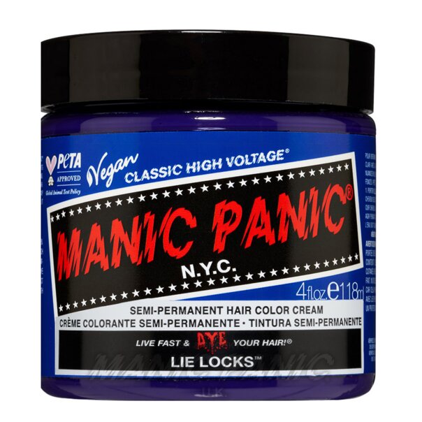 MANIC PANIC ヘアカラークリーム Lie Locks 118ml Lie Locks High Voltage Classic Hair Dye | Manic Panic UK