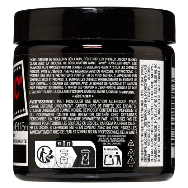 Raven High Voltage Classic Haarfarbe | Manic Panic DE