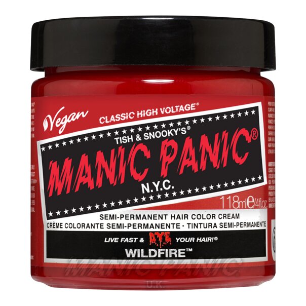Wildfire High Voltage Classic Hair Dye | Manic Panic UK