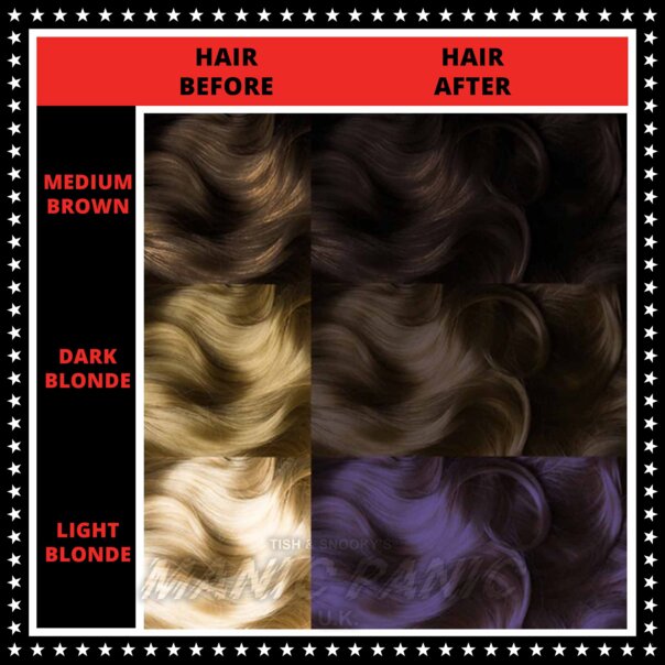 Violet Night High Voltage Classic Hair Dye | Manic Panic UK