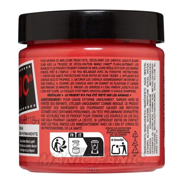 Pretty Flamingo High Voltage Classic Hair Dye | Manic Panic UK