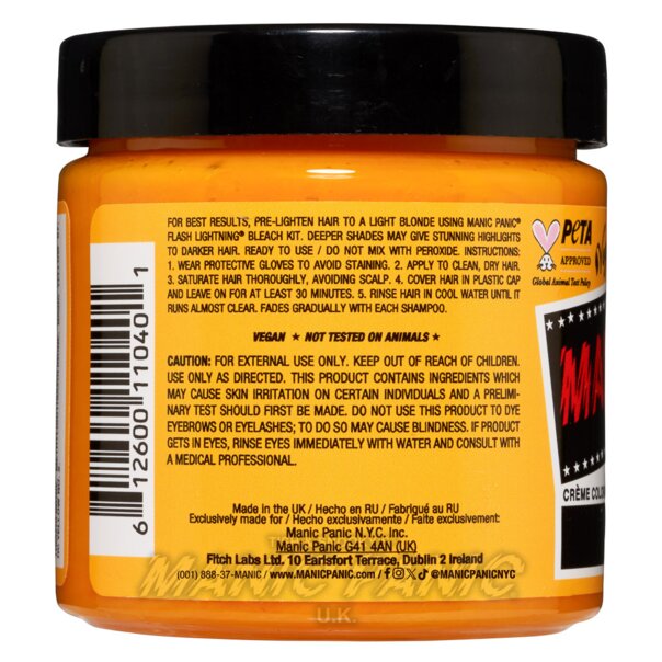 Sunshine High Voltage Classic Haarfarbe | Manic Panic DE