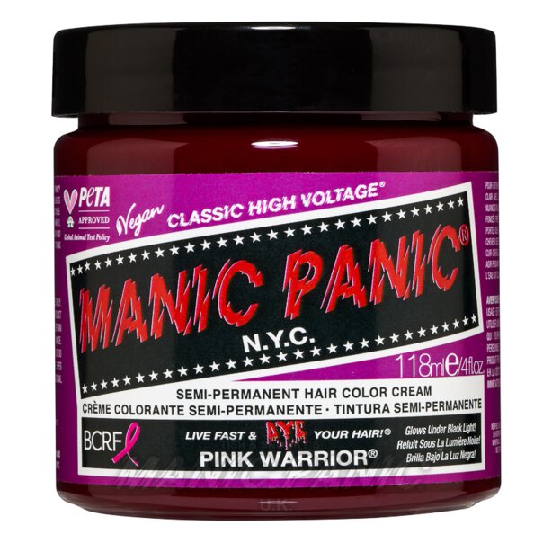 Pink Warrior High Voltage Classic Colour | Manic Panic UK