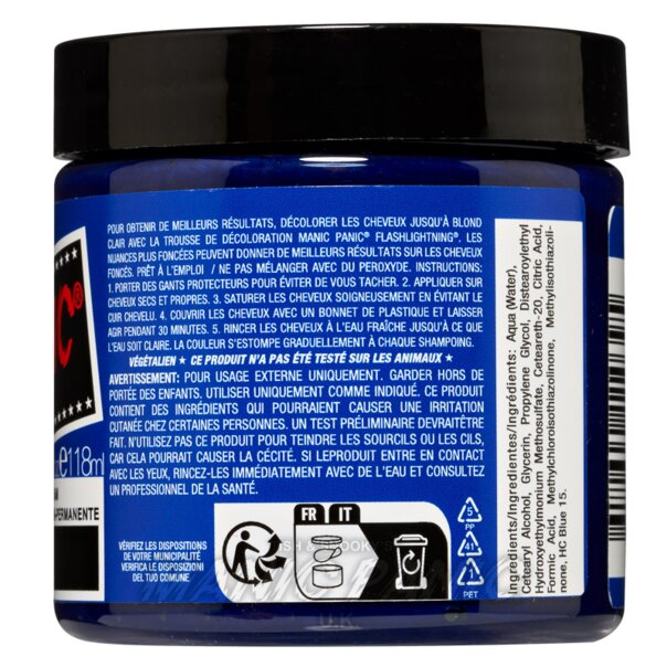 Tintura Capelli High Voltage Classic Rockabilly Blue | Manic Panic IT