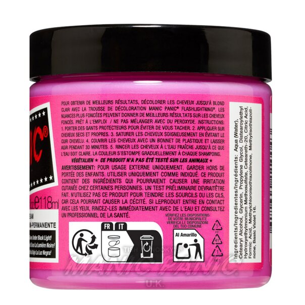 Cotton Candy Pink High Voltage Classic Haarfarbe | Manic Panic DE